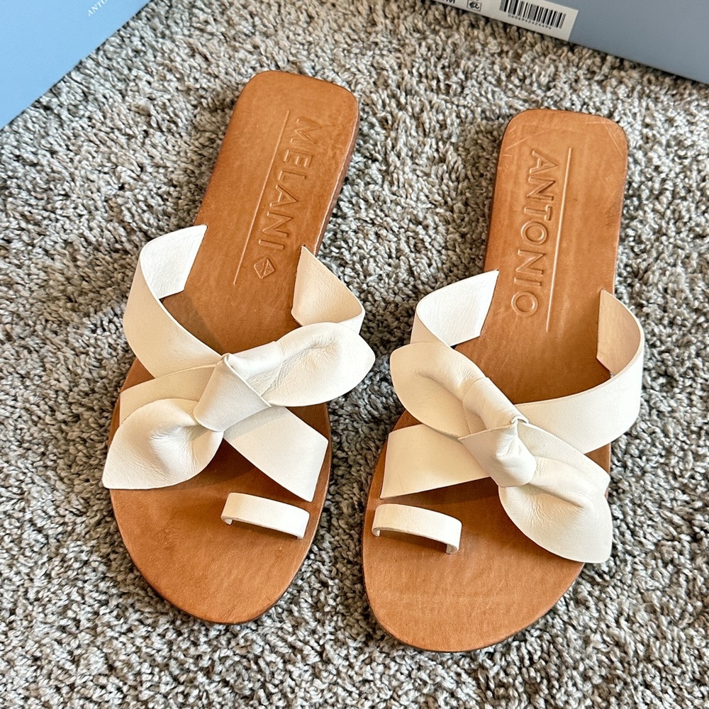 Antonio Melani Sandals Size 7.5, worn once.